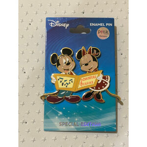 Disney Pixar PALM Holiday Mickey Minnie Carols Pin - LE 300 - New